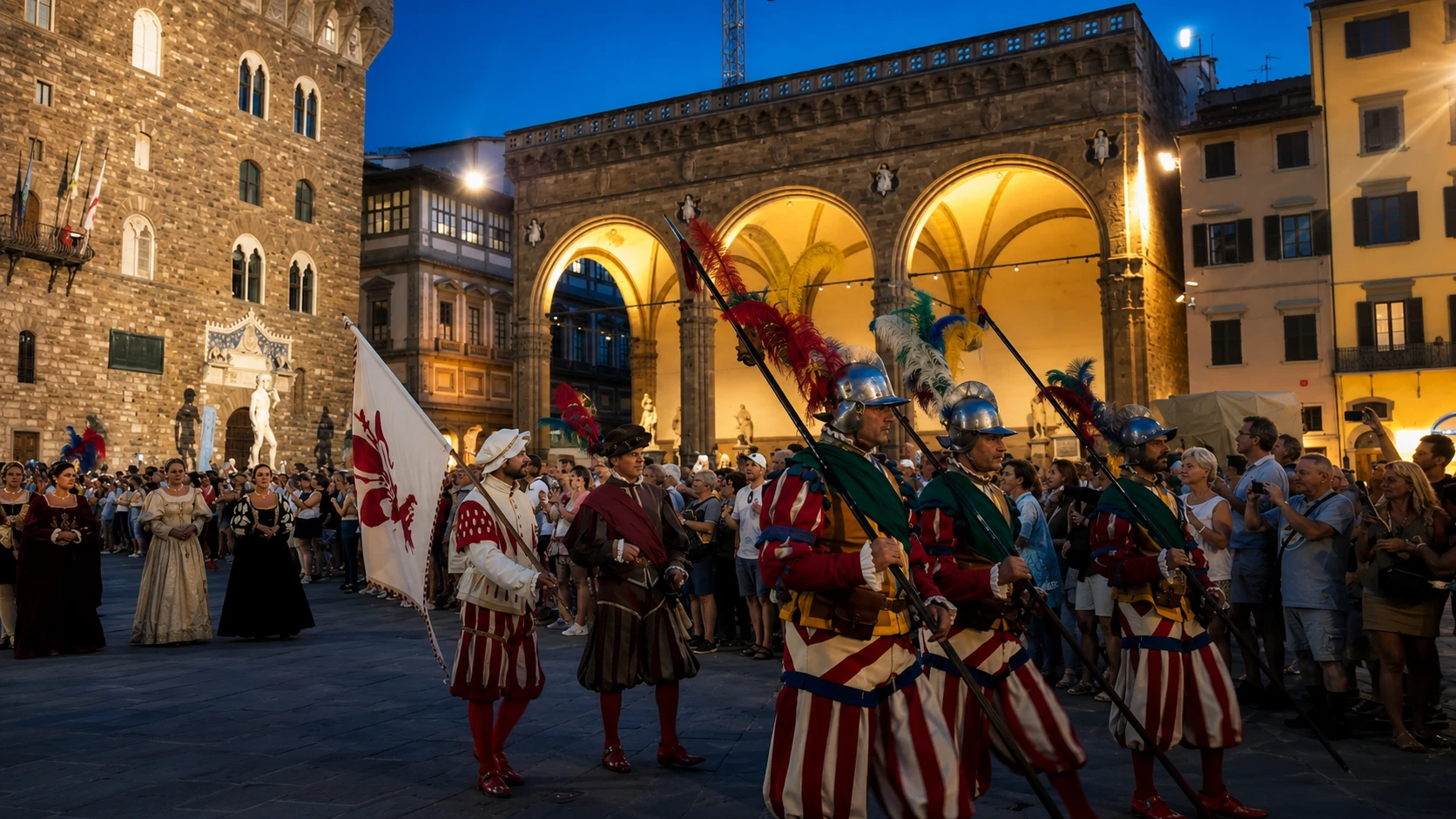 Firenze dall'alto: torri aperte in estate e il corteo storico di Sant'Anna