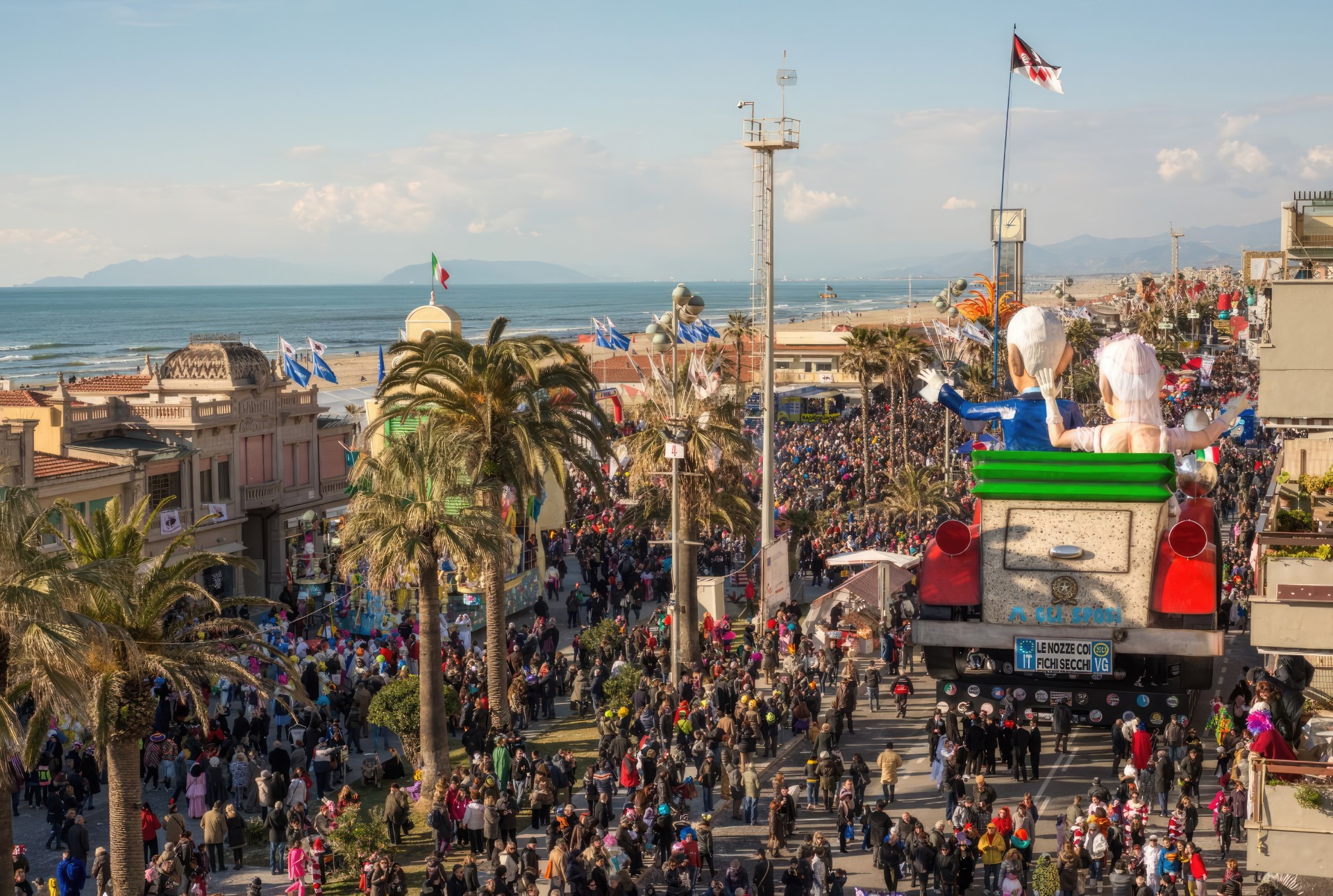 Le carnaval de Viareggio: une expérience à vivre au moins une fois dans sa vie