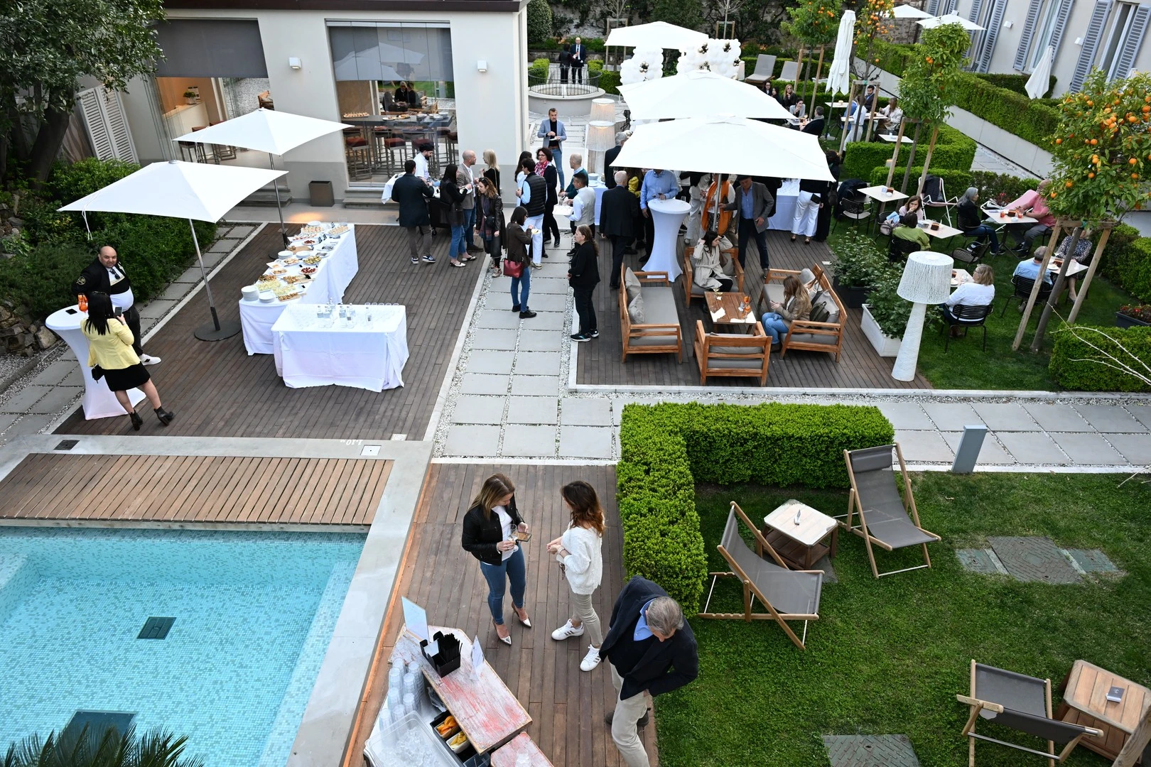 Your event in La Limonaia garden